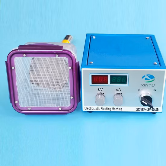 Handheld/ Box Type Flock Printing Machine Electrostatic Flocking Machine