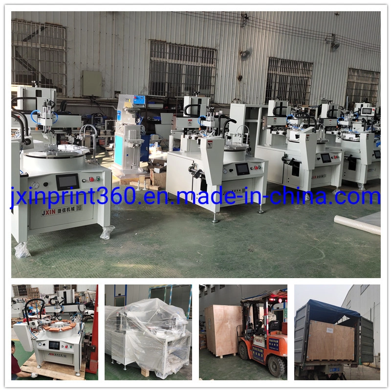 Semi Automatic Rotary Tea Bag Outer Packaging Silk Screen Printing Machine